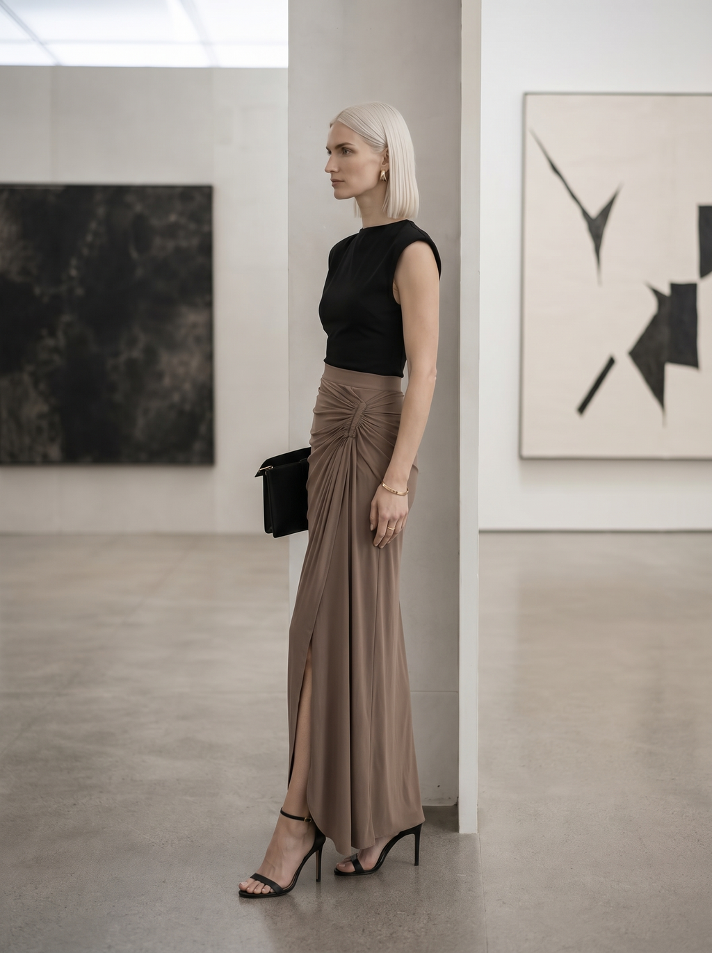 Mink Elegance Maxi Etek